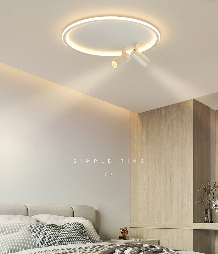 Modern Led Ceiling Light With Nordic Acrylic Design - Perfect For Study Rooms