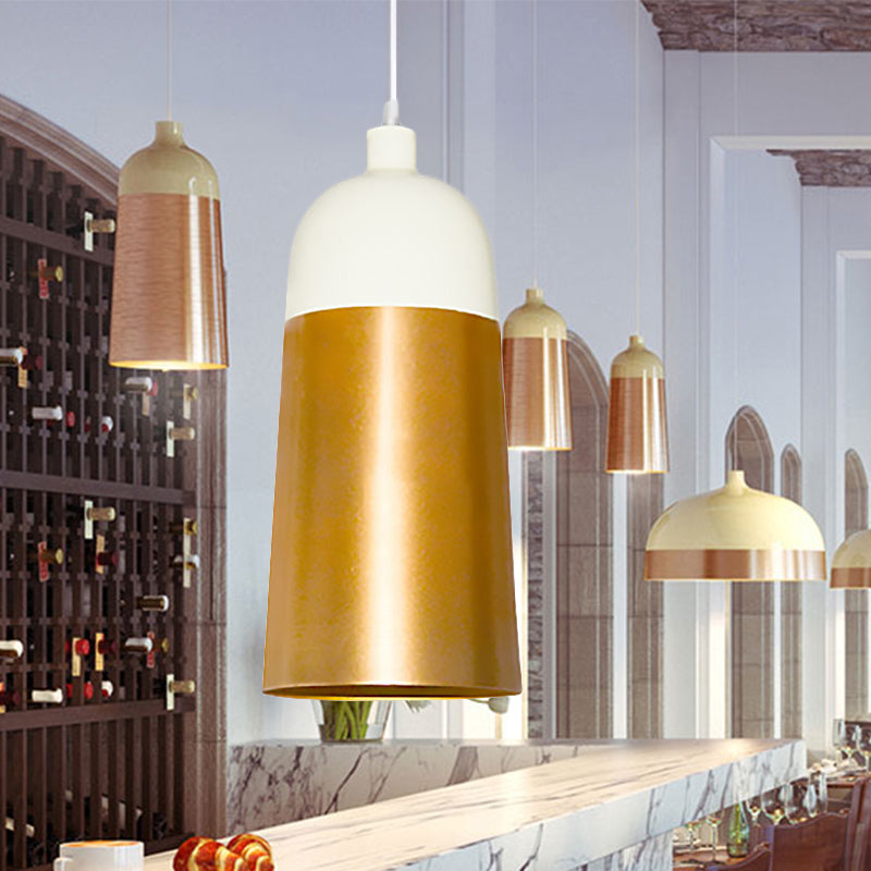Gold Dome Ceiling Pendant Light With Modern Design - Perfect For Bedroom