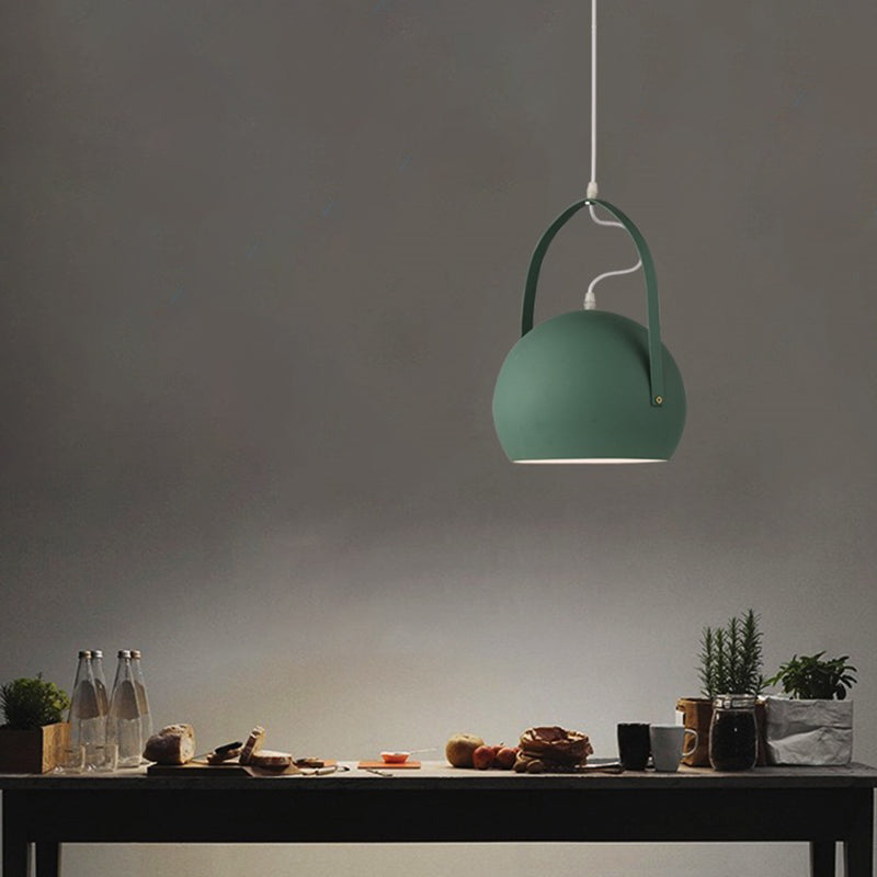 Contemporary Metal Bubble Hanging Light - Green - 1-Light Down Lighting for Dining Room"

Note: The revised title maintains the important keywords and relevant details while keeping it concise for better SEO optimization.