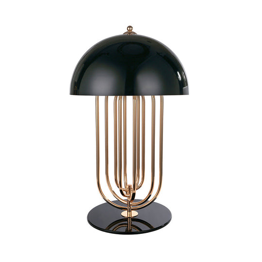Modern Black Nightstand Lamp With Metal Shade Perfect For Reading
Or
Sleek 1 Bulb Ideal Reading