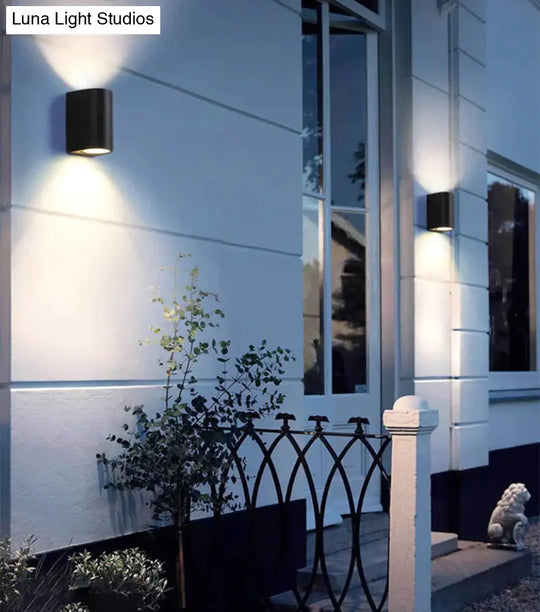 3W/6W Led Aluminum Wall Lamp Porch Light Sconce Square Outdoor Waterproof Garden Lights Modern Wall