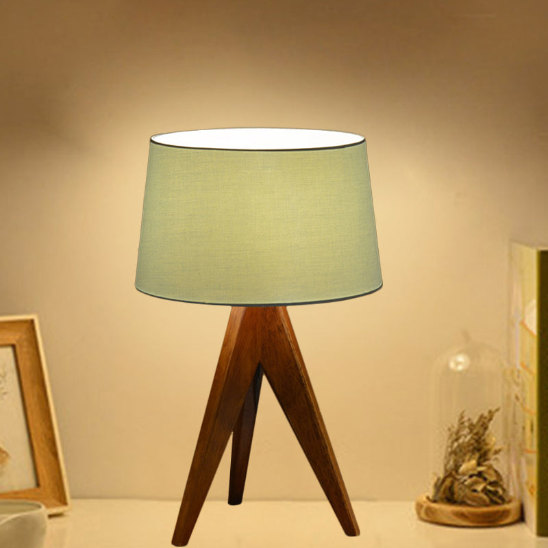 Modern Flare Reading Light In White/Red/Blue - Nightstand Lamp For Living Room Blue