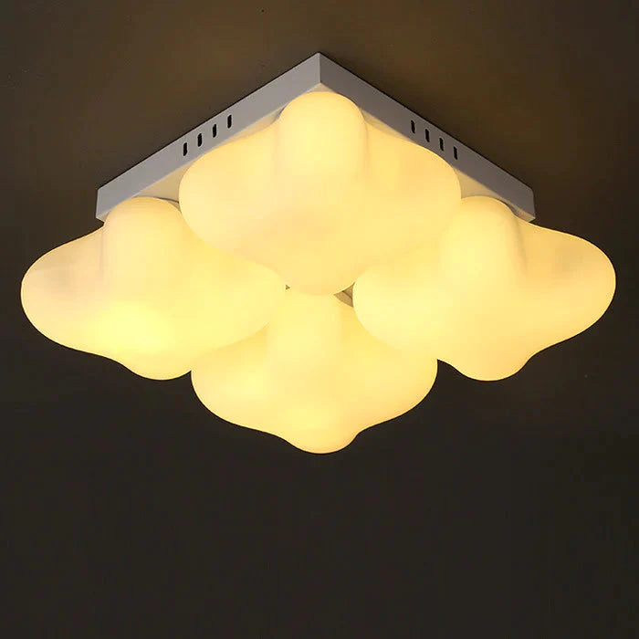 Simple Modern Clover Lamp Nordic Warm Ceiling Lamp