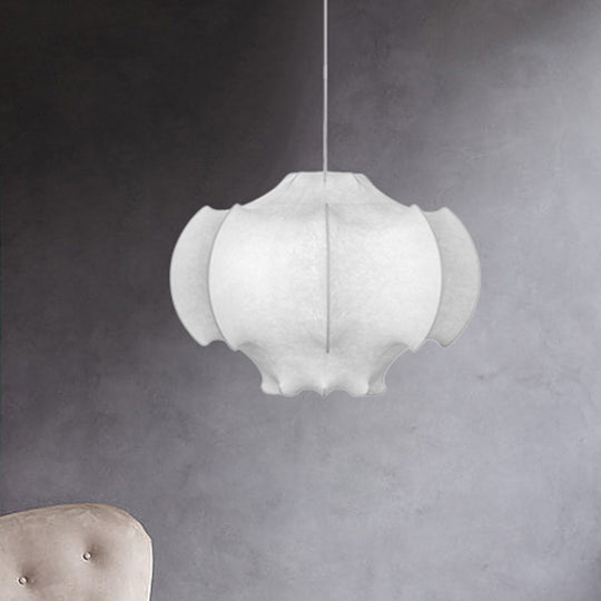 Simplicity Glass Cloud Hanging Lamp - 1 Light Pink/Yellow/Blue Ceiling