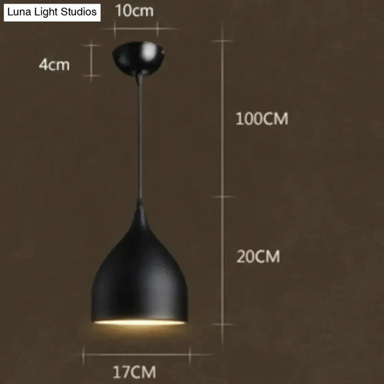 6/8 Head Led Industrial Iron Ceiling Light Living Room Lighting Nordic E27 Lamp