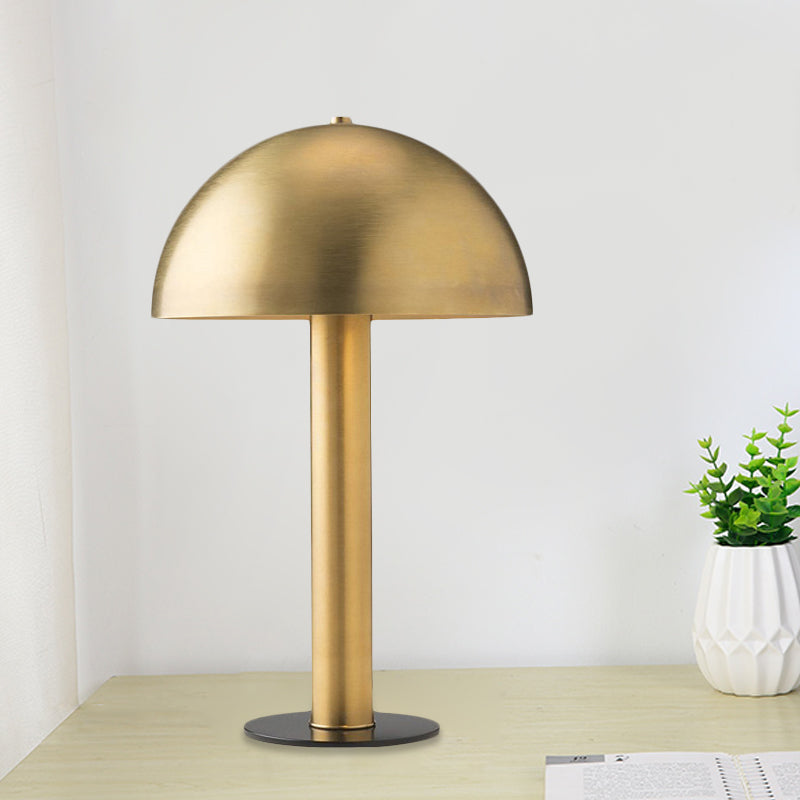 Post-Modern Iron Desk Lamp - Gold Finish Night Table Light With Plug-In Cord