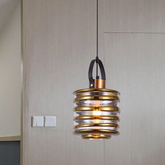 Contemporary Glass Pendant Lighting - Swirl Design Silver/Rose Gold/Amber 1-Light Hanging Ceiling