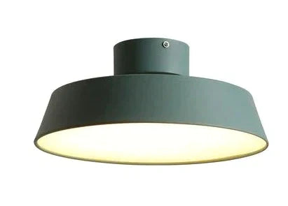Nordic Led Macarone Ceiling Lamp Green / 27W