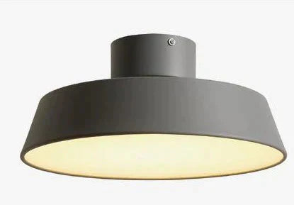 Nordic Led Macarone Ceiling Lamp Gray / 27W