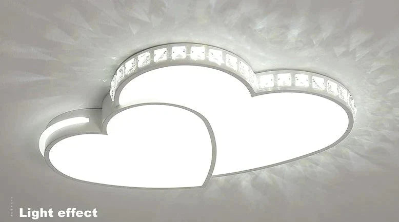 Nordic Bedroom Living Room Lamp Led Ceiling 52Cm*40Cm*6Cm / White Light