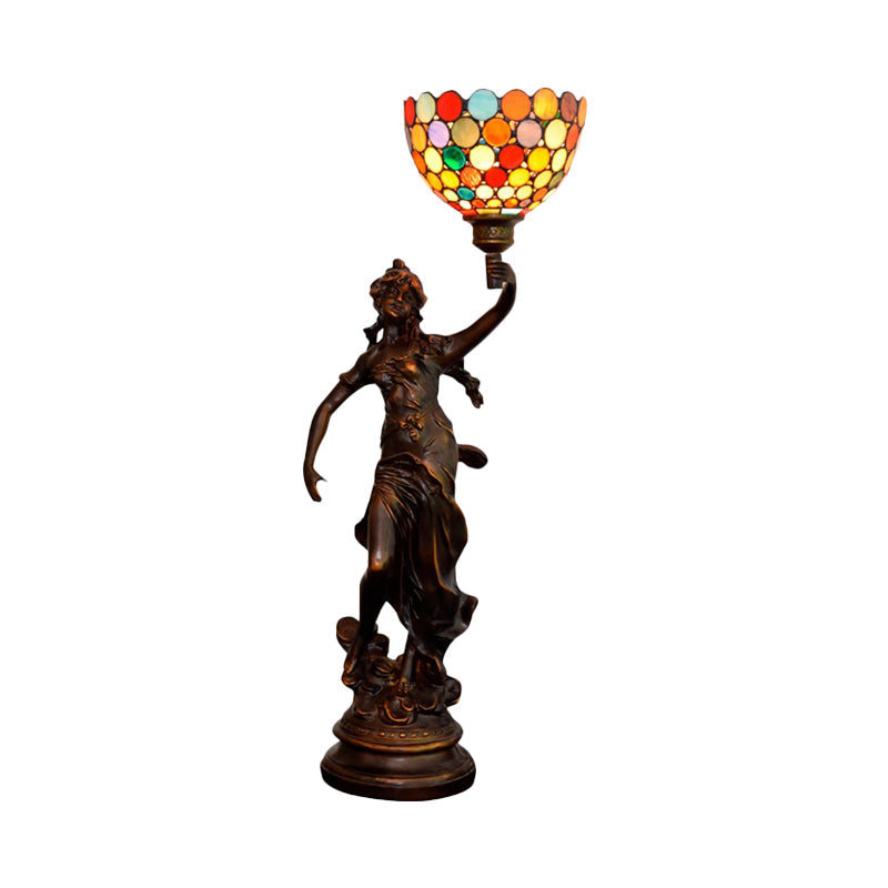 Asellus Borealis - Tiffany Style Table Lamp