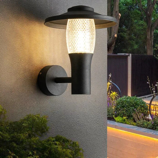 Aluminum Modern LED Waterproof IP67 Wall Lighting 12W Indoor Outdoor LED Wall Lamp for Garden Street Decoration Lighting 96-240V
