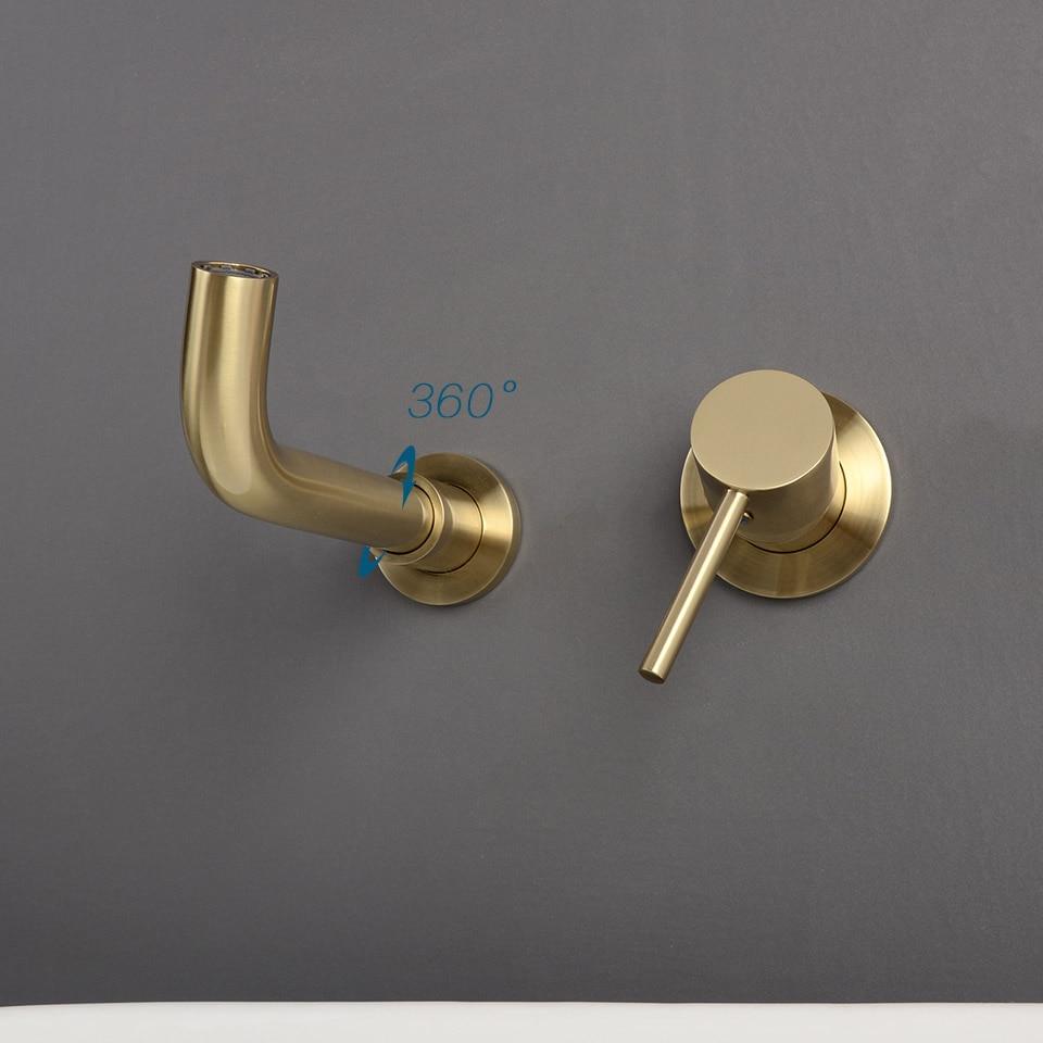 HydroBliss - Wall Mounted Bathroom Faucet