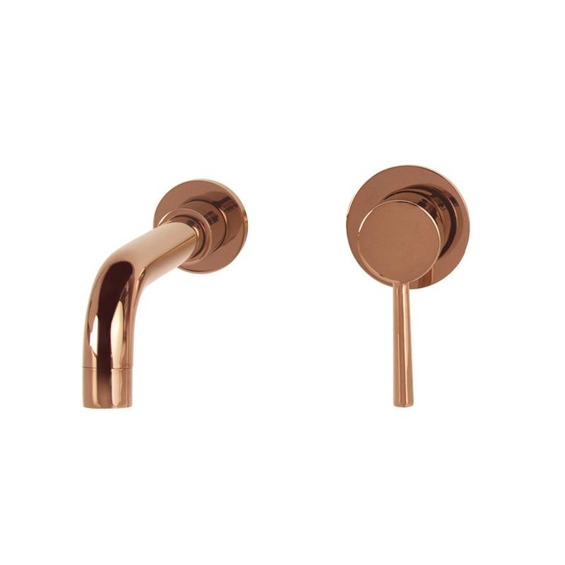 Hydrobliss - Wall Mounted Bathroom Faucet Rose Gold