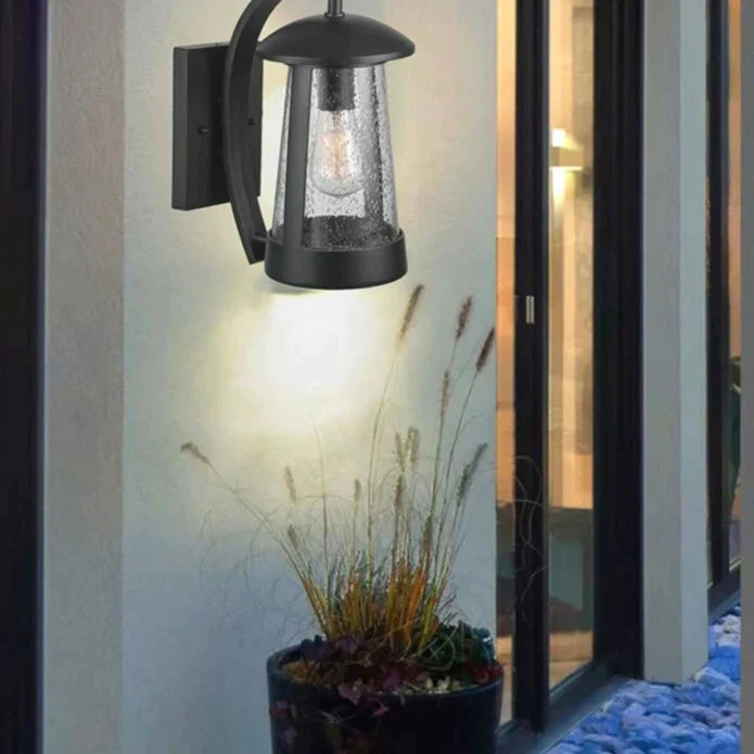 IP68 Waterproof Outdoor LED Wall Lighting Industrial Aluminum Black Lamp for Garden Porch Sconce Light 96V 220V Sconce Luminaire
