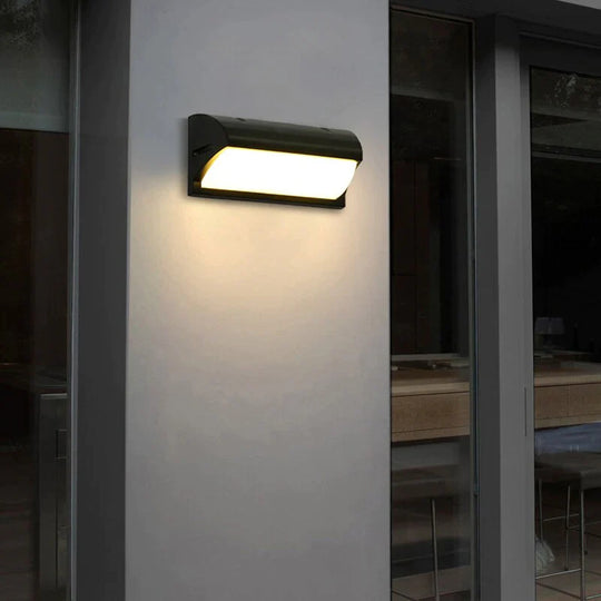 Moderne Outdoor Wandlamp Waterdichte IP65 Motion Sensor Led Verlichting 18W 30W Veranda Lichten Balkon Tuin Outdoor Straat Verlichting