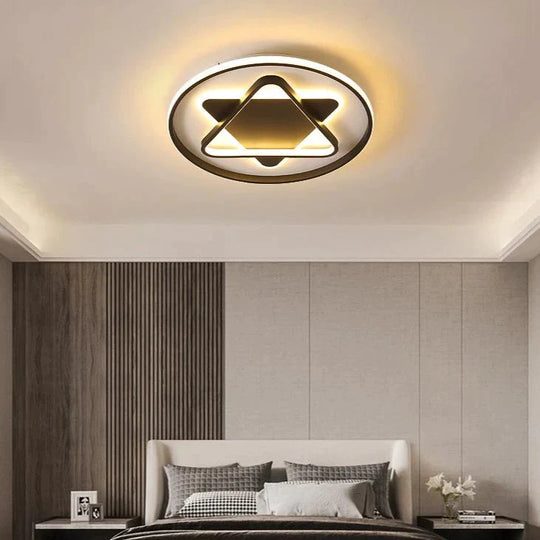 Nordic Minimalist Five-pointed Star Light Bedroom Ceiling Lamp