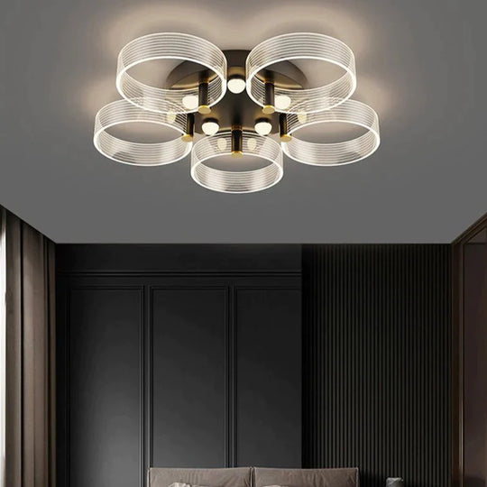 New Modern Simple Bedroom Lamp Ceiling Lamp