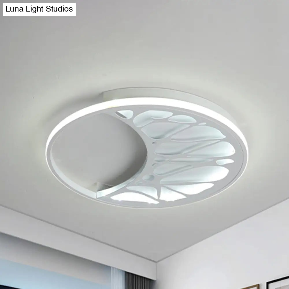 Abstract Pattern Led Ceiling Light For Modern Bathroom Decor