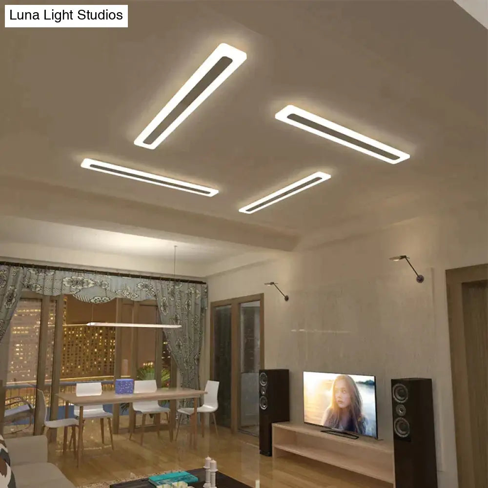 Acrylic Hallway Led Ceiling Lights For Living Room Plafond Home Lighting Lamp Homhome Fixtures