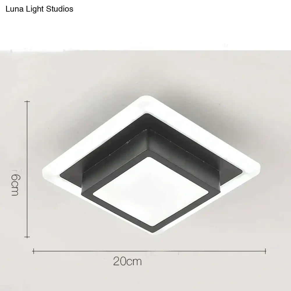 Acrylic Modern Led Ceiling Lights For Corridor Entrance Of Home Lamp Plafonnier Luminaria Lamparas