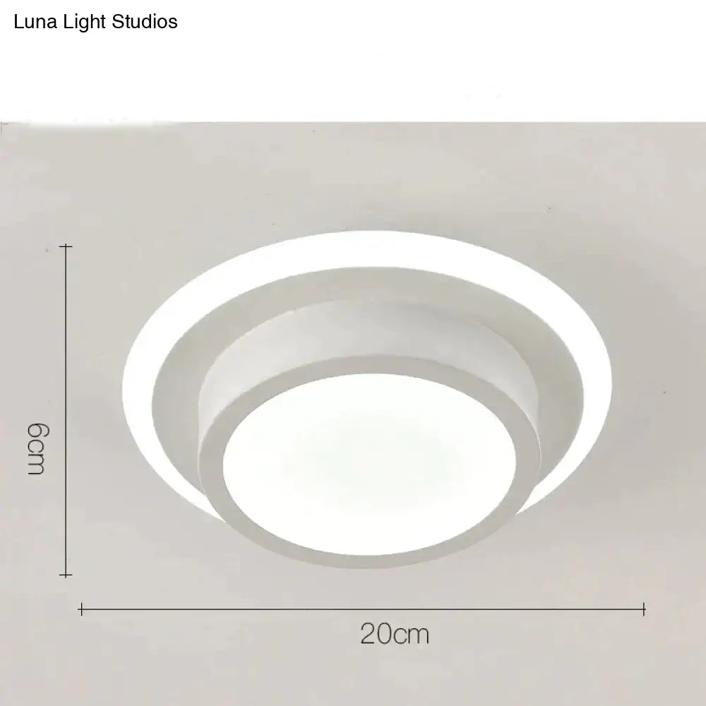 Acrylic Modern Led Ceiling Lights For Corridor Entrance Of Home Lamp Plafonnier Luminaria Lamparas