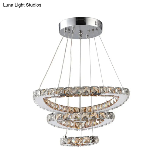 Addison Chandelier - Modern Elegance In Crystal And Chrome