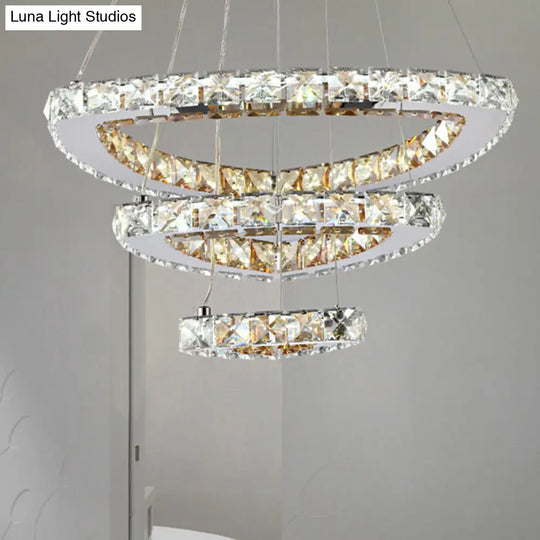 Addison Chandelier - Modern Elegance In Crystal And Chrome