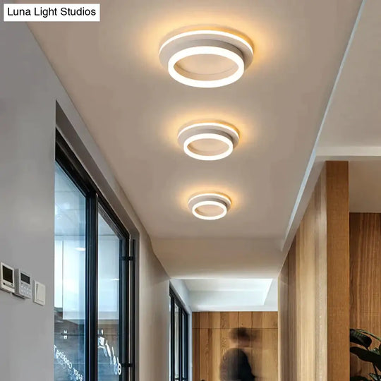 Adelyn- Modern Surface Mounted Square/Round Led Ceiling Lights For Hallway Porch