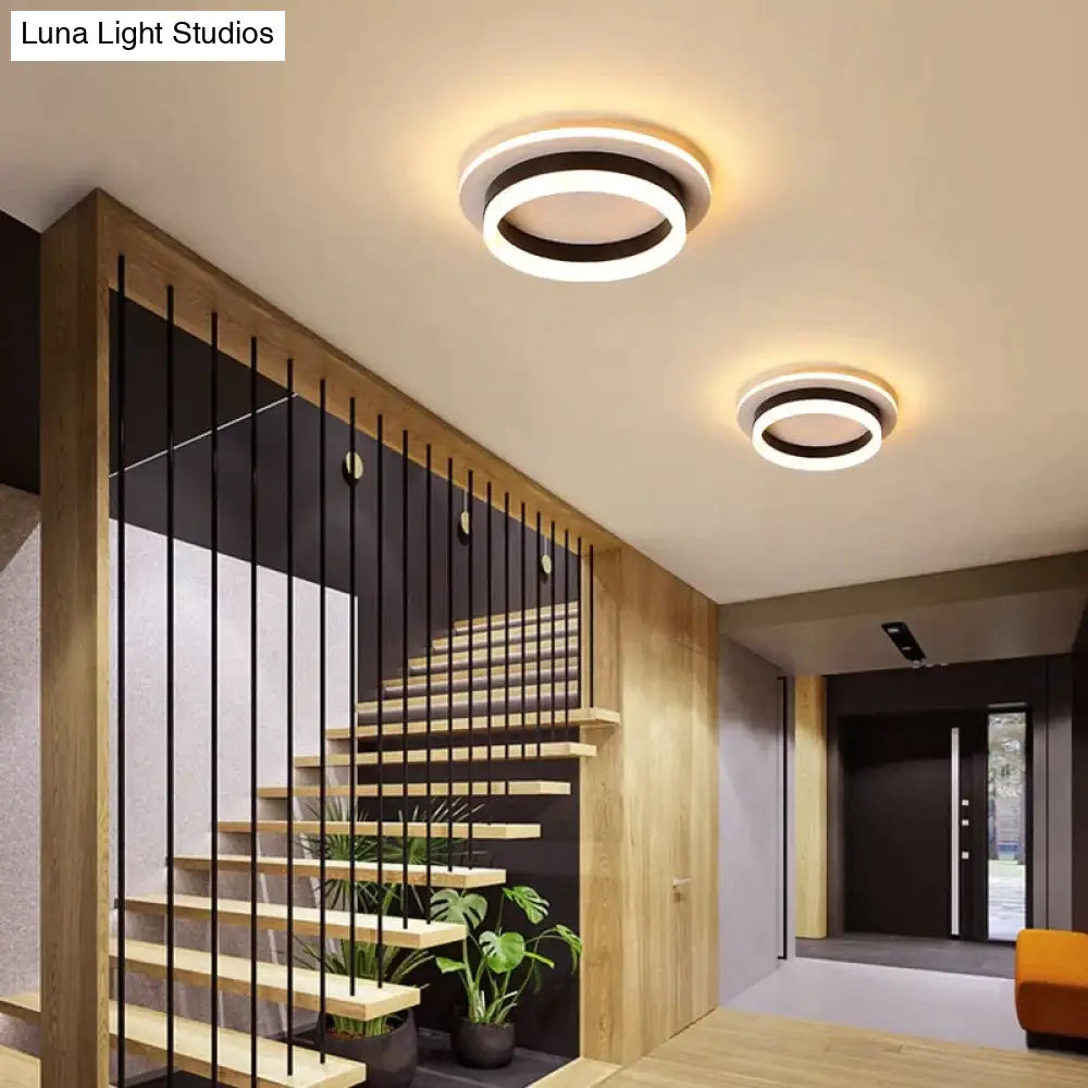 Adelyn- Modern Surface Mounted Square/Round Led Ceiling Lights For Hallway Porch