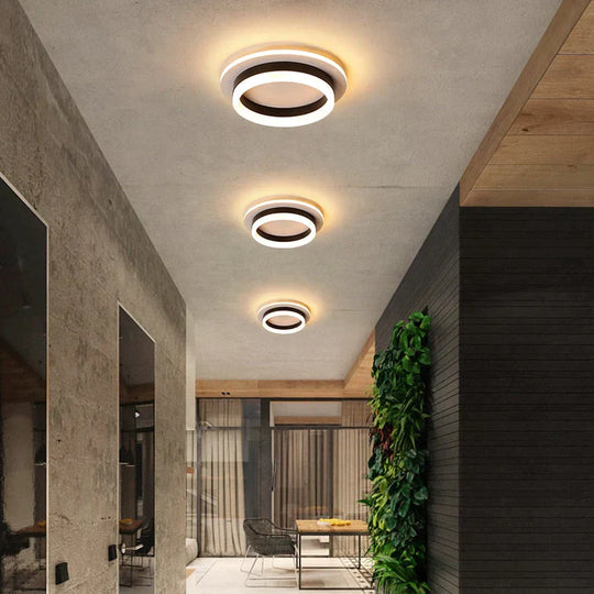 Adelyn- Modern Surface Mounted Square/Round Led Ceiling Lights For Hallway Porch