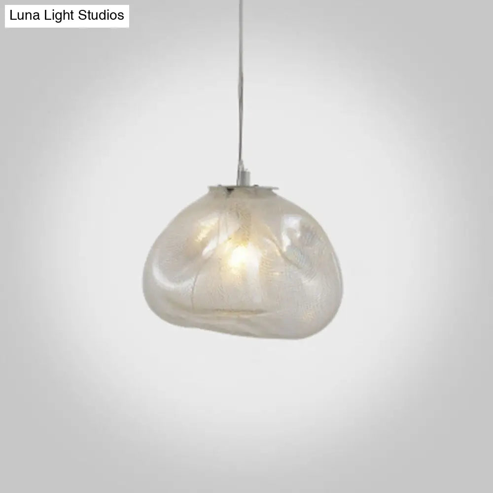 Cloud Suspension Pendant Light With Adjustable Cord - Modern And Stylish Clear / 8