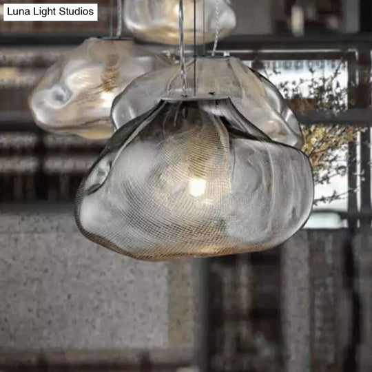 Cloud Suspension Pendant Light With Adjustable Cord - Modern And Stylish