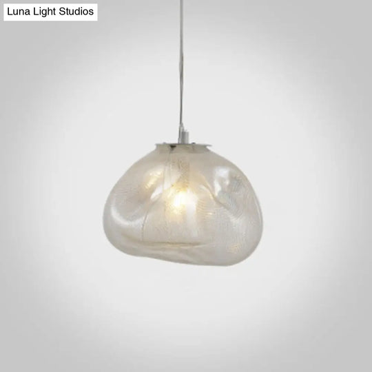 Cloud Suspension Pendant Light With Adjustable Cord - Modern And Stylish Clear / 12