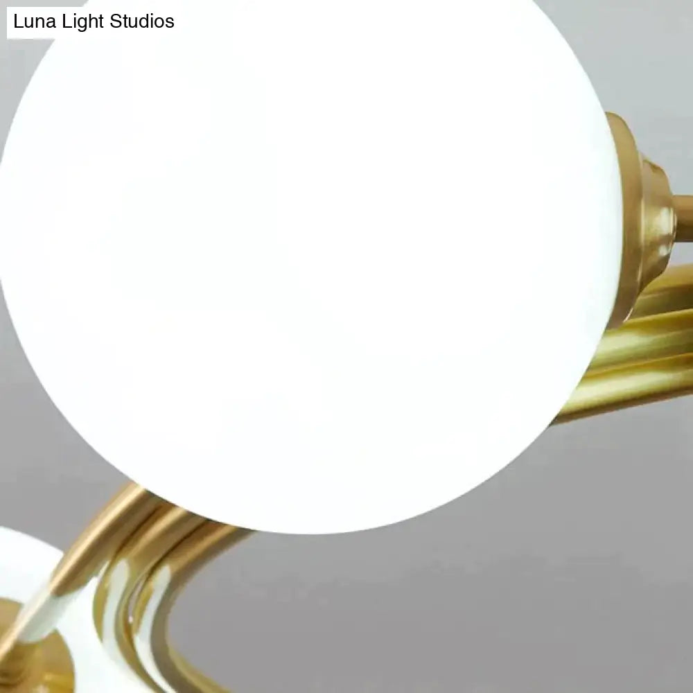 Aimee - Nordic Creative Rotate Bedroom Room Lamp Room Copper Ceiling Lamp Ceiling