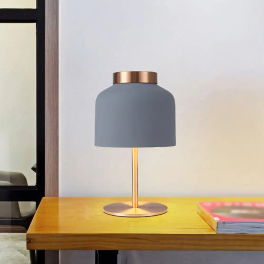 Alexandra - Metallic Table Lamp Blue