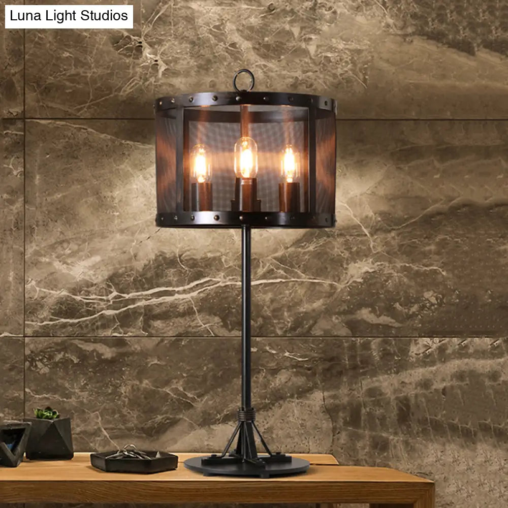 Alfecca Meridiana - Black Table Lamp