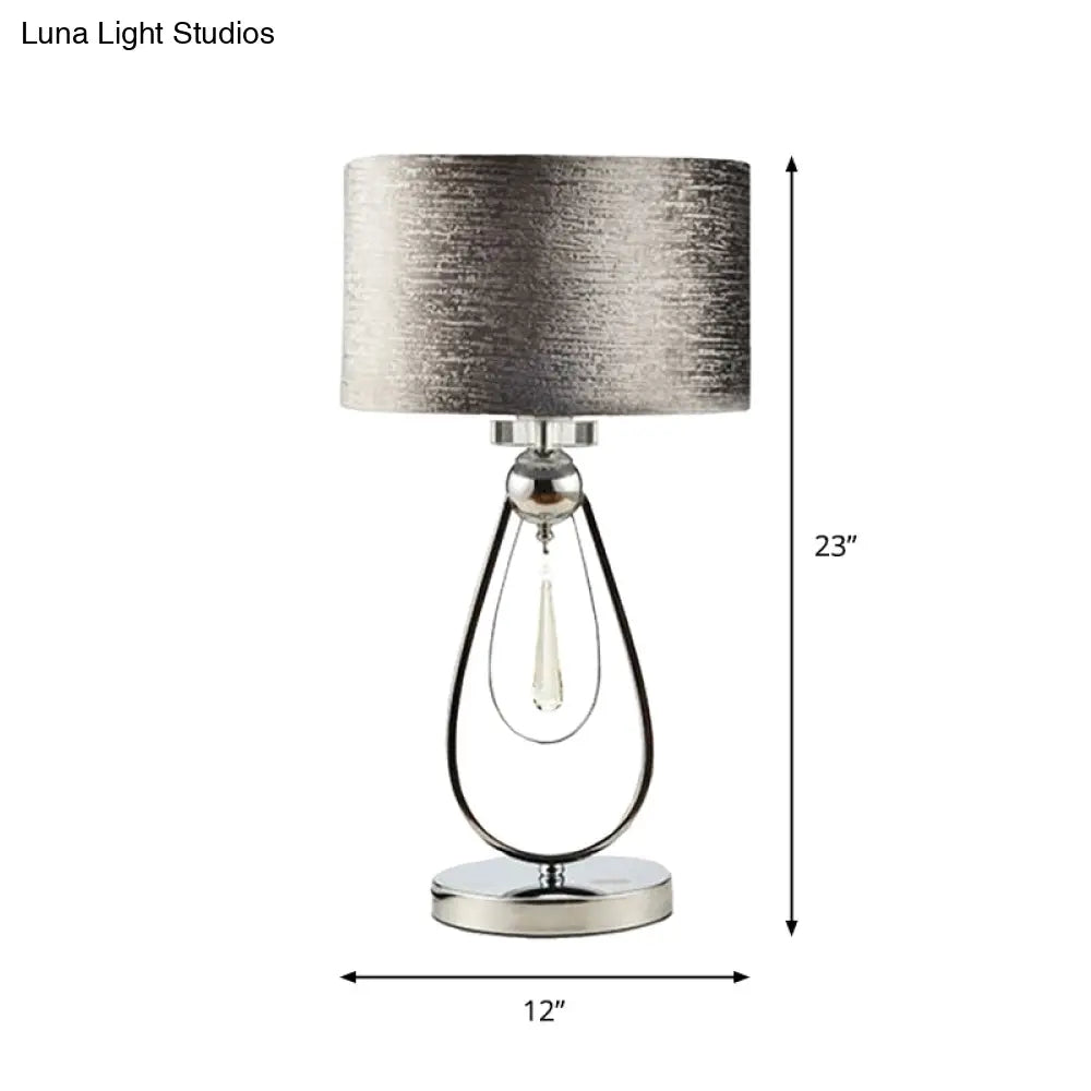 Alfecca Meridiana - Gray Table Lamp