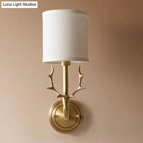 All-copper Cabinet Antler Corridor Bedroom Copper Wall Lamp Copper Wall Lamps