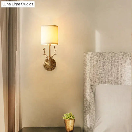 All-copper Cabinet Antler Corridor Bedroom Copper Wall Lamp Copper Wall Lamps