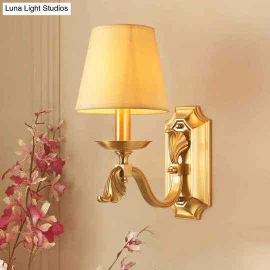All Copper Wall Lamp Creative Personality Living Room Bedroom Bedside Corridor Lamps