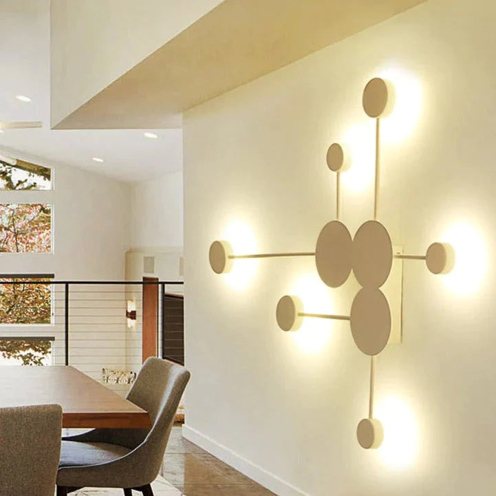 Alora | Modern Sputnik LED Wall Light