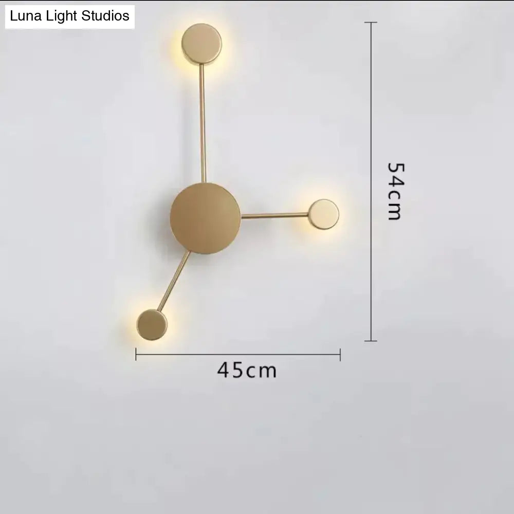 Alora | Modern Sputnik Led Wall Light Lamp