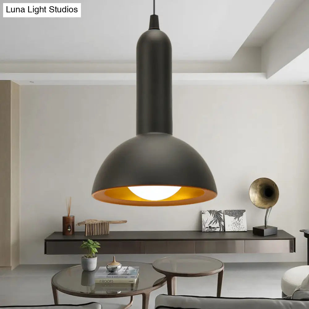 Aluminum Pendant Light For Kitchen Island - Linear Lamp Socket Design 1 Hanging Solution