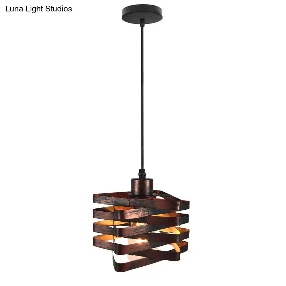 Alviro - Vintage Retro Loft Pendant Light Industrial Hanging Lamp