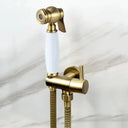 Antique Bidet Sprayer Faucets Toilet Bidet Tap Single Cold Corner Valve Handheld Hygienic Shower Head Wash Car Pet