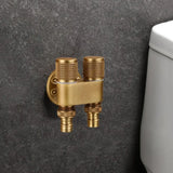 Antique Bronze Toilet Bidet Sprayer Set Brass Double Use Bidet Faucet Bathroom Sprayer Shower Bidet Faucet High