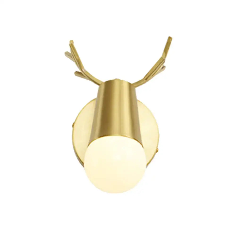 Antler Vanity Wall Light - Creative And Simple Copper Design 1 / Gold