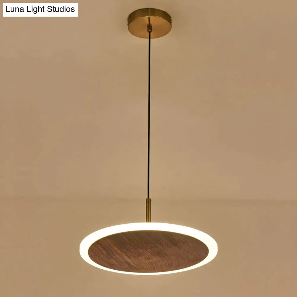 Araceli - Solid Walnut Pendant Light