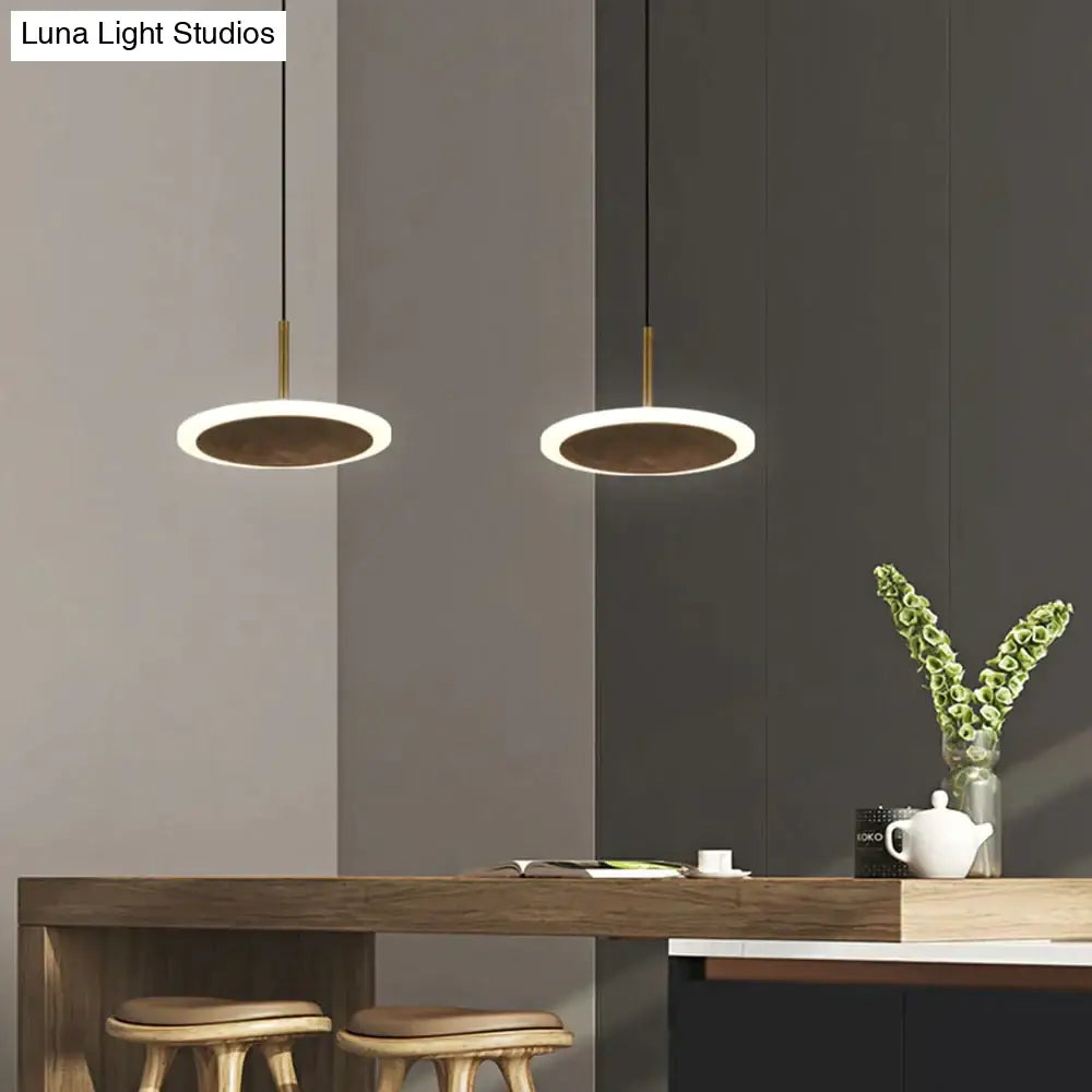 Araceli - Solid Walnut Pendant Light